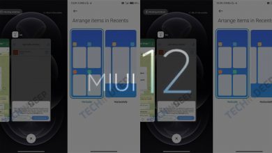 شیائومی طراحی مشابه recent app اندروید stock را به miui 12 اضافه کرد.