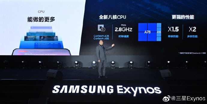  چیپست Samsung Exynos 1080 رسما معرفی شد: قدرت گل سرسبد چیپست های میان رده سامسونگ.