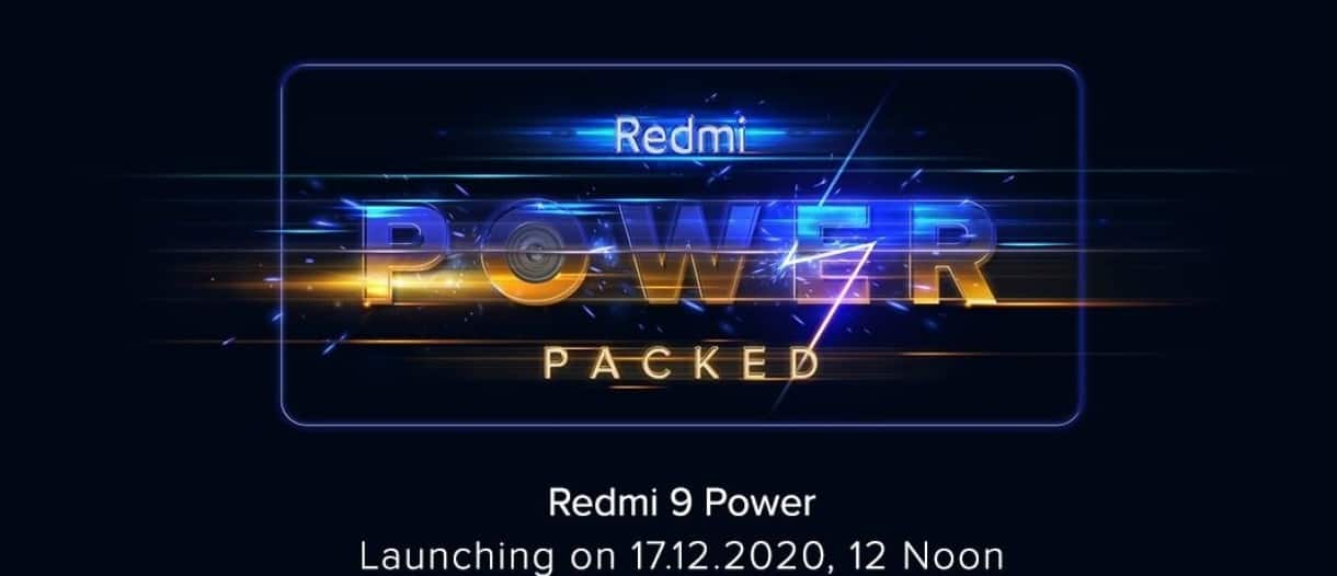 گوشی Redmi 9 Power در تاریخ 17 دسامبر عرضه می‌شود